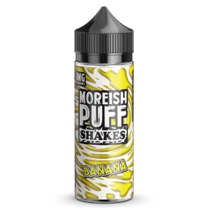 Moreish Puff Shakes Banana 100ml Shortfill