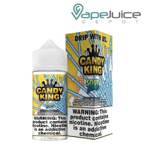 Sour Straws Candy King eLiquid 100ml
