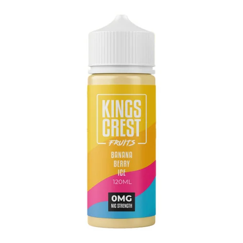 King's Crest Fruits Banana Berry Ice 120ml E-Juice - Image 2