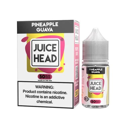 Juice Head Pineapple Guava Salts 30ml E-Juice - Image 2