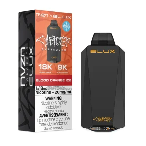 Blood Orange Ice NVZN Elux Cyberover 18K – Disposable Vape