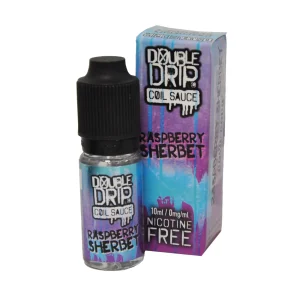 Double Drip Raspberry Sherbet Coil Sauce E-Liquid 10ml