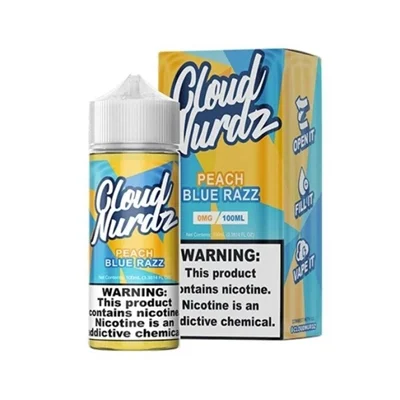 Peach Blue Razz by Cloud Nurdz 100mL
