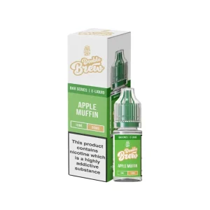 Ohm Brew Double Brew Apple Muffin 10ml Nic Salt E-liquid