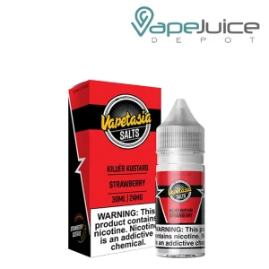 Killer Kustard Strawberry Vapetasia Salts 30ml