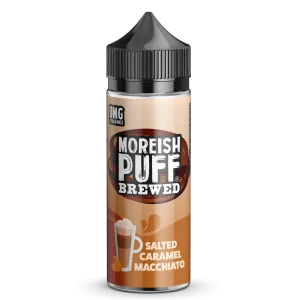 Moreish Puff Brewed Salted Caramel Macchiato 100ml Shortfill