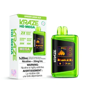 Green Dew Ice Kraze HD Mega – Disposable Vape