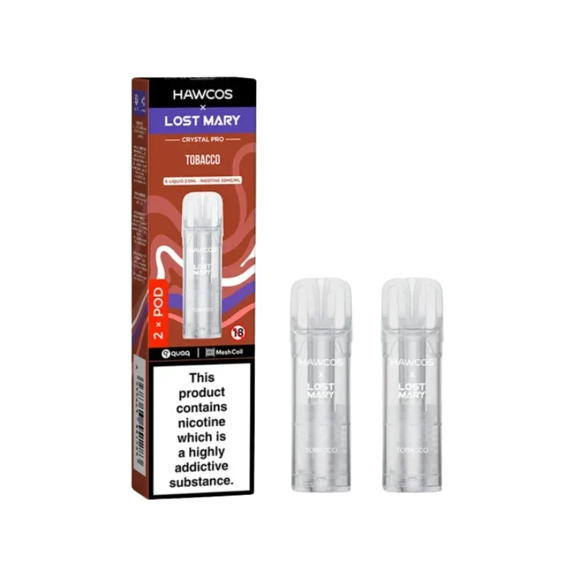 Hawcos X Lost Mary Crystal Pro Tobacco Refill Pods