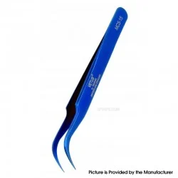 Authentic VETUS MCS-15 S Shape Tweezers - Blue