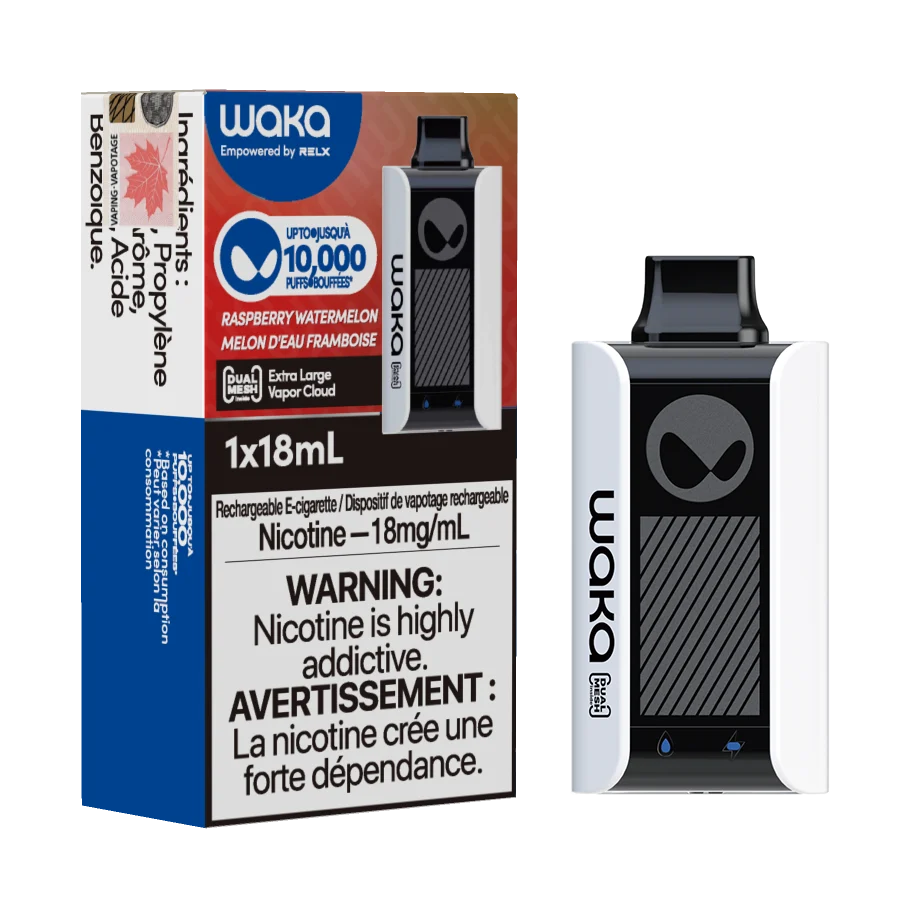 Raspberry Watermelon Waka soPro PA10000 – Disposable Vape