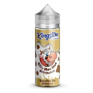 Kingston Silly Moo Moo Milkshakes Banoffee Pie 100ml Shortfill