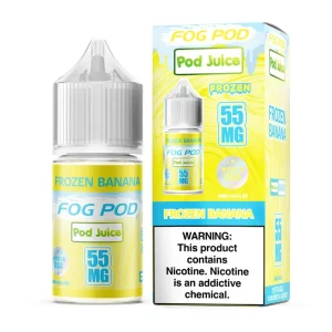 Fog Pod X Pod Juice Frozen Banana Salt 30ml E-Juice