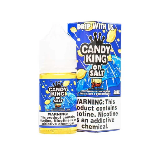 Lemon Drops Salt E-Liquid 30ml by Candy King on Salt E-Juice - Image 2