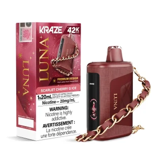 Scarlet Cherry G Ice Kraze Luna Disposable