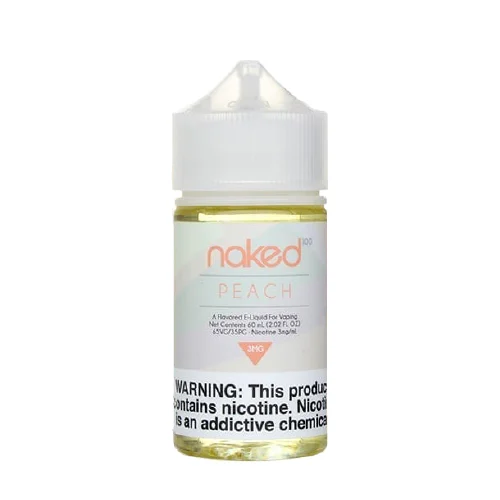 Naked 100 Peachy Peach 60ml Vape Juice | Only $10.95