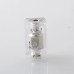 Monarchy DotMobb V2 Style RBA Tank for dotMod dotAIO V1 / V2 Pod - Silver, 1.0 / 1.2 / 1.5 / 1.8 / 2.0 / 3.5mm