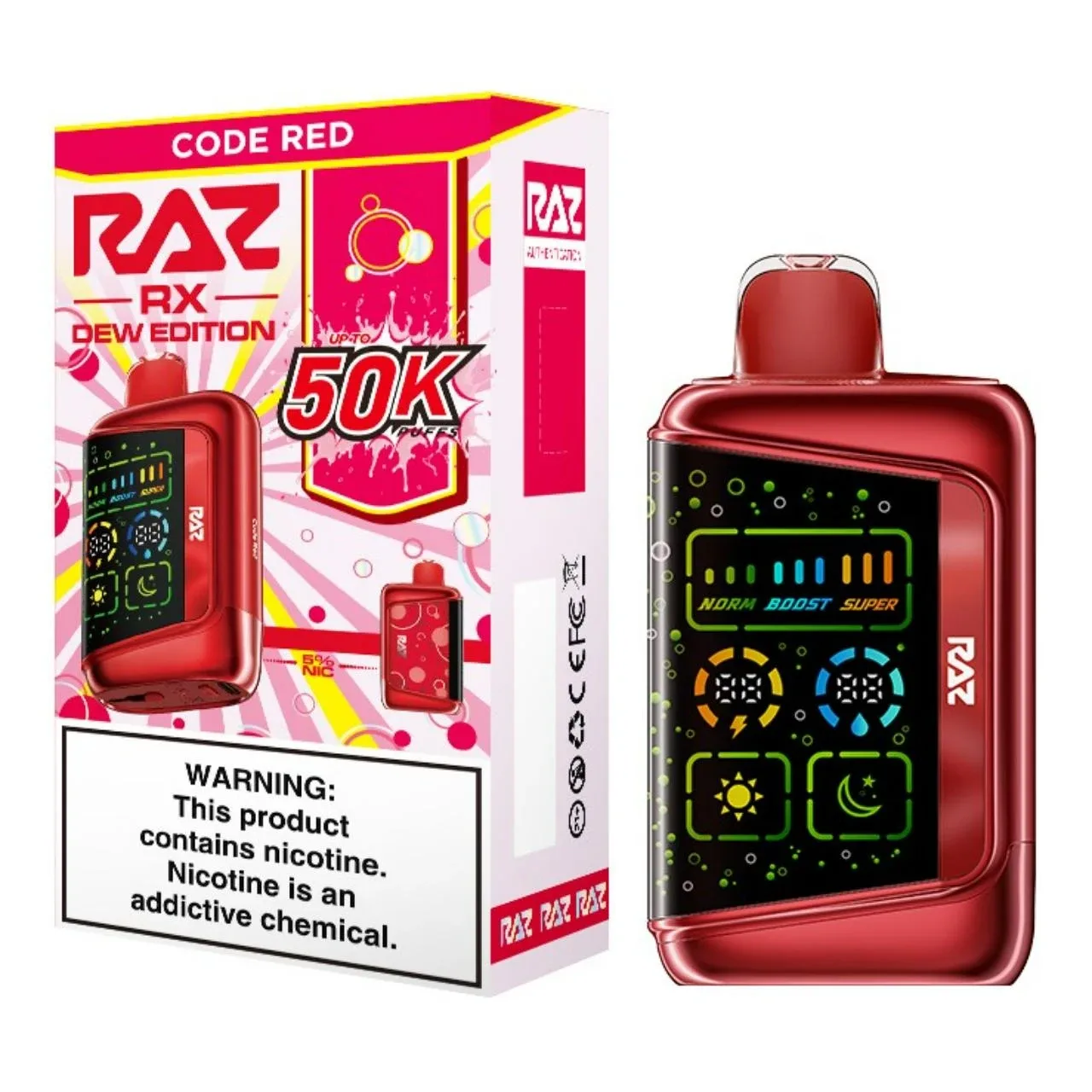 Raz RX Disposable (50000 Puffs)