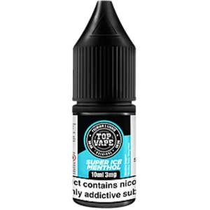 Top Vape 50:50: Super Ice Menthol E-Liquid 10ml