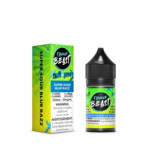Super Sour Blue Razz SALT – Flavour Beast Salt E-Liquid