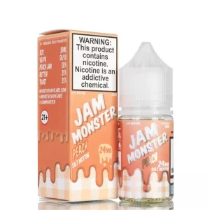 Peach by Jam Monster Nic Salt - 30ml
