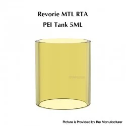 Authentic Ambition Mods Ultem Tank Tube for Revorie MTL RTA - Brown, 5.0ml