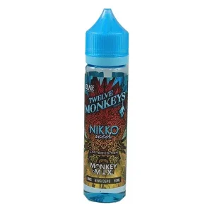 Twelve Monkeys Nikko Iced 50ml Shortfill (Dated 04/2021)