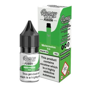 Ramsey Bar Fusion Watermelon Ice 10ml Nic Salt