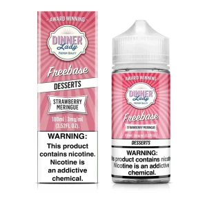 Dinner Lady Strawberry Meringue 100ml E-Juice