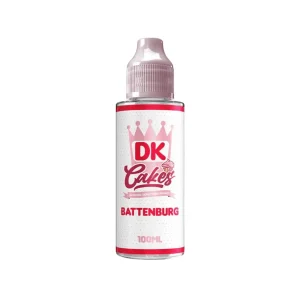 DK Cakes Battenburg 100ml Shortfill E-liquid