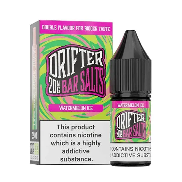 Drifter Bar Salts Watermelon Ice 10ml Nic Salt - Image 2