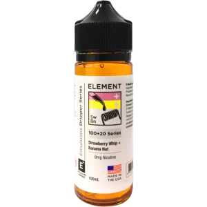 Element Emulsion Strawberry Whip & Banana Nut 100ml Shortfill