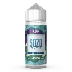 SQZD on Ice Apple Blackcurrant 100ml Shortfill
