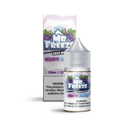 Mr.Freeze Grape Frost Salt 30ml E-Juice - Image 2