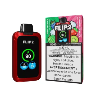 Berry Melon Ice and Strawberry Kiwi Ice Flip 2 – Disposable Vape