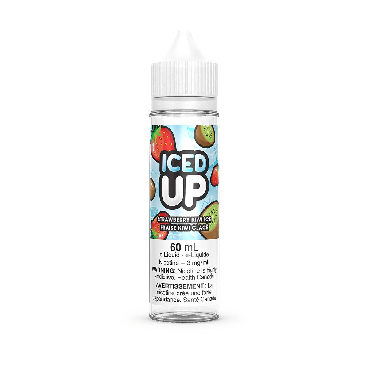 Strawberry Kiwi Ice – Iced Up E-Liquid