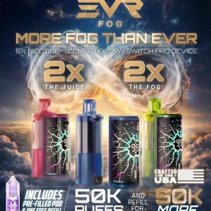 EVRFOG 100K Refillable Disposable POD