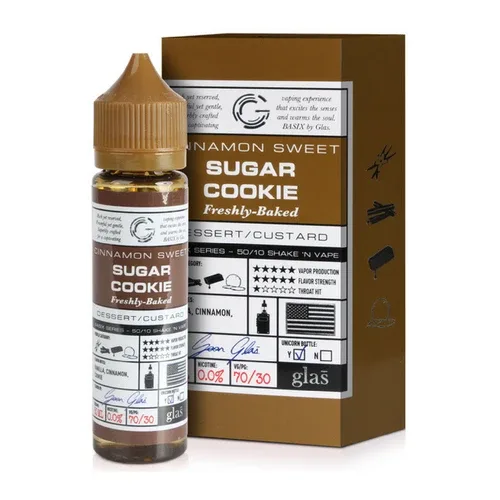 Glas Basix Cinnamon Sweet Sugar Cookie 50ml Shortfill