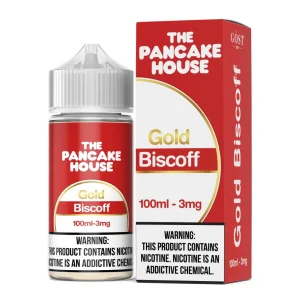 The Pancake House Gold Biscoff 100ml E-Juice