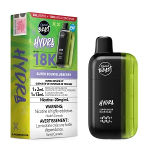 Super Sour Blueberry Flavour Beast Hydra 18K – Disposable Vape