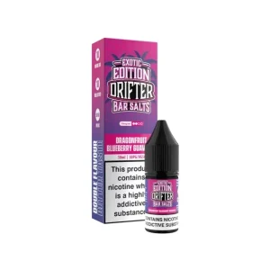 Drifter Bar Salts Exotic Edition Dragonfruit Blueberry Guava Ice 10ml Nic Salt E-liquid
