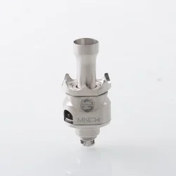 Monarchy MOBB MS Scepter Style RBA Bridge for Billet / BB / Vandy Pulse AIO / Boro Mod - Silver, 316SS, 2.5 / 3 / 3.5 / 4mm