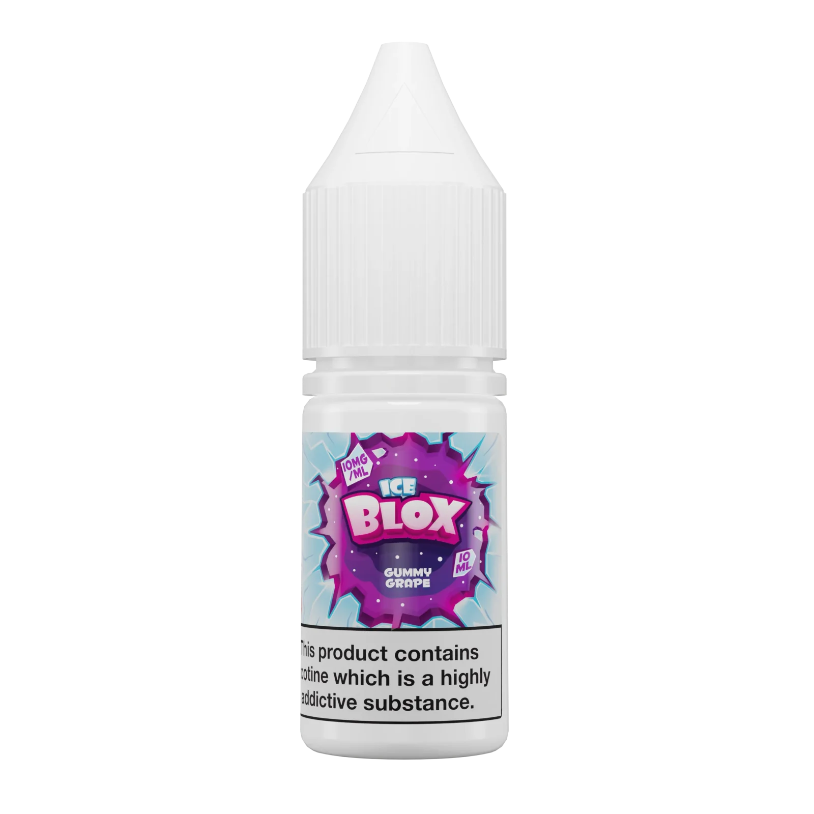 Ice Blox Gummy Grape 10ml Nic Salt