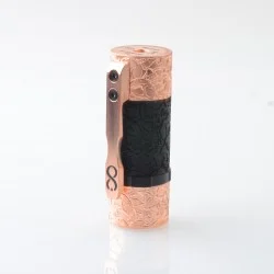 Authentic Thunder Cloud Hyperion V2 Mechanical Mod - Copper Engraved, 1 x 18650 / 21700