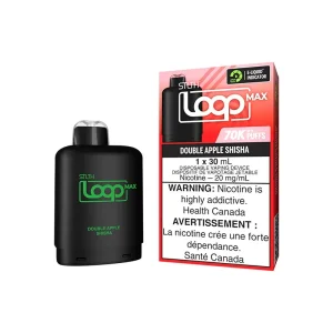 Double Apple Shisha STLTH Loop Max Pod