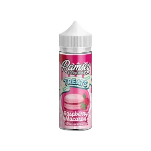 Ramsey Treats Raspberry Macaron 100ml Shortfill E-liquid