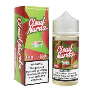 Cloud Nurdz Cherry Apple 100ml Vape Juice