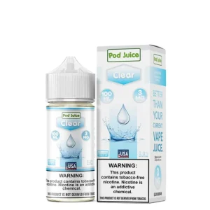 Pod Juice Clear Tobacco Free Nicotine E-Juice 100ml
