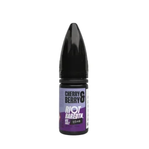 Riot Squad BAR Edition Cherry & Berry 10ml Nic Salt E-liquid