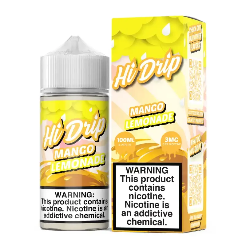 Hi-Drip Mango Lemonade Vape Juice 100ml - Image 2
