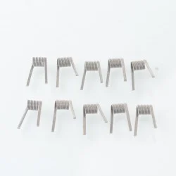 Authentic Thunder Cloud Pro Ni80 Pre-Built 4-Core Fused Clapton Coil - 0.25ohm, 28Ga x 4 + 38Ga (10 PCS)